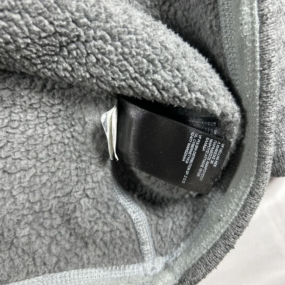 The North Face Pullover Sweater Men's XXL Gray 1/2 Zip Soft Fleece Lined Outdoor